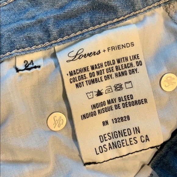 🎀SOLD🎀Light Blue Wide Leg High Rise Jeans 24 - Picture 5 of 6